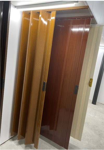 Bilik mandi PVC Lipat Pintu