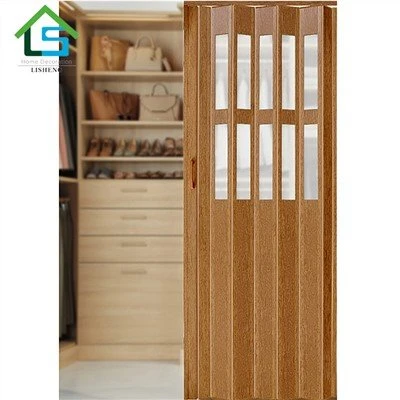 Pintu Lipat PVC Kaca Frosted
